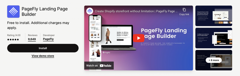 PageFly - Landing page builder for Shopify Black Friday