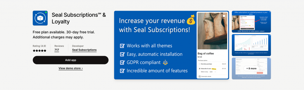 Seal Subscriptions℠ & Loyalty