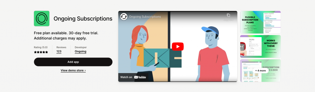 Ongoing Subscriptions