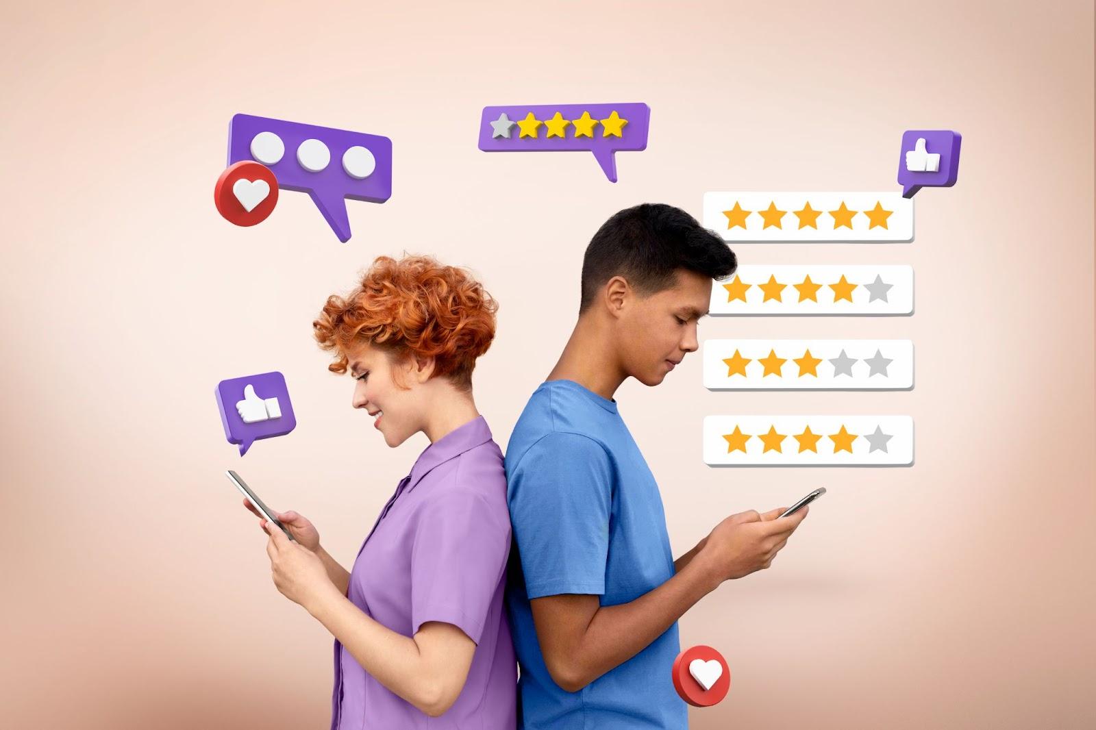 Embed testimonials and reviews - Conversion rate optimisation on Shopify