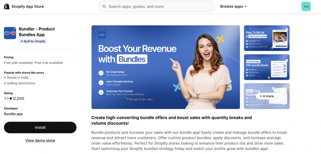 Bundler ‑ Product Bundles App