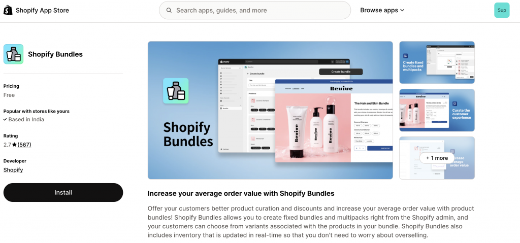 shopify bundles app