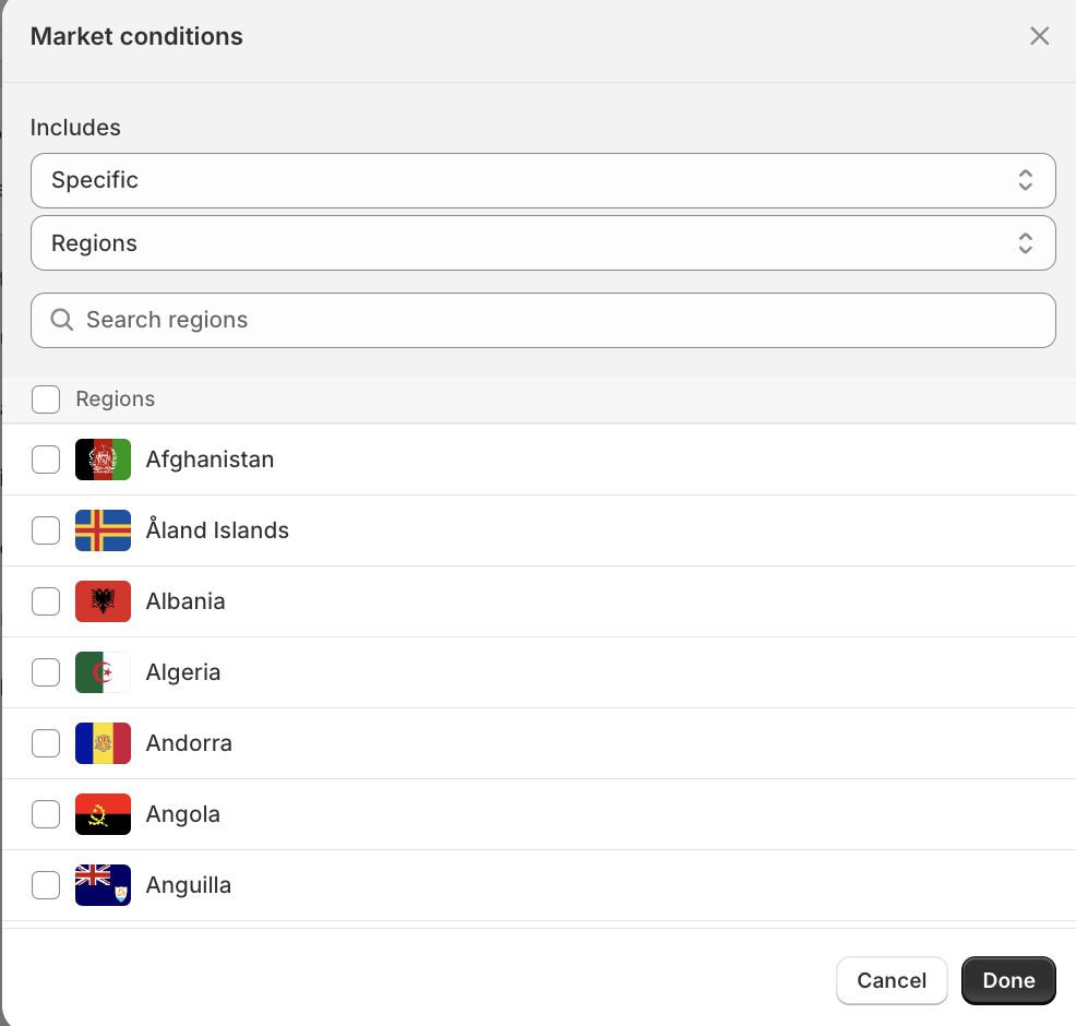 step 2 to setup shopify multicurrency
