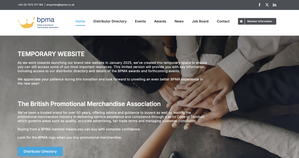 The BPMA (British Promotional Merchandise Association) - wholesale supplier