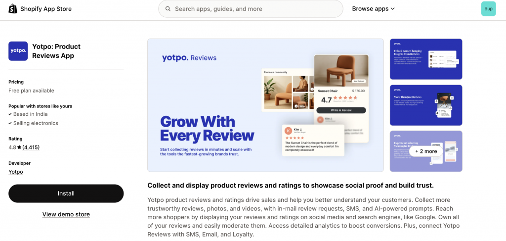 Yotpo: Product Reviews App