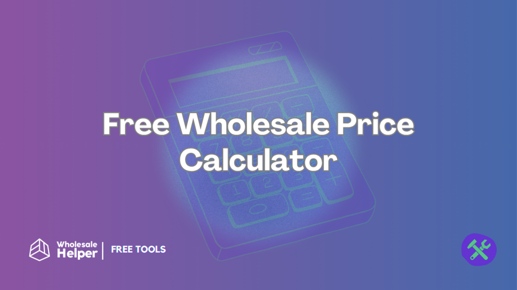 Wholesale Price Calculator Image