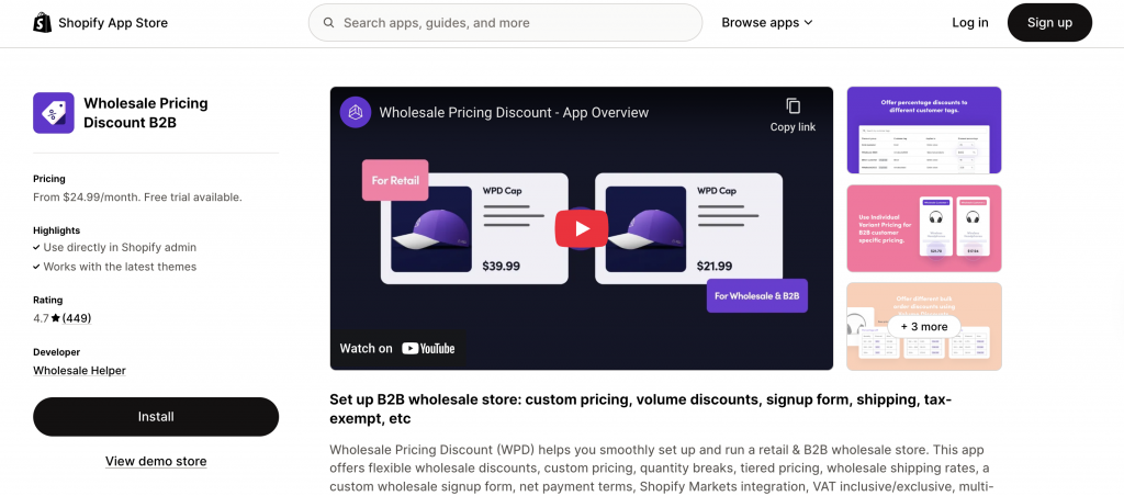 Wholesale pricing discount b2b app for Wholesale Pricing for Home and Living Stores