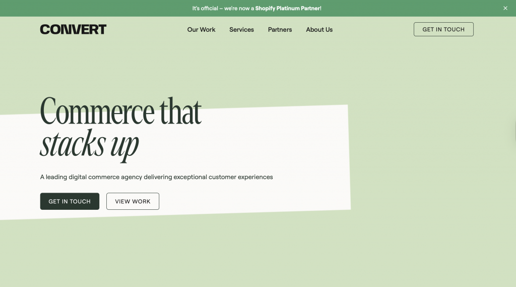 convert digital shopfiy development agency