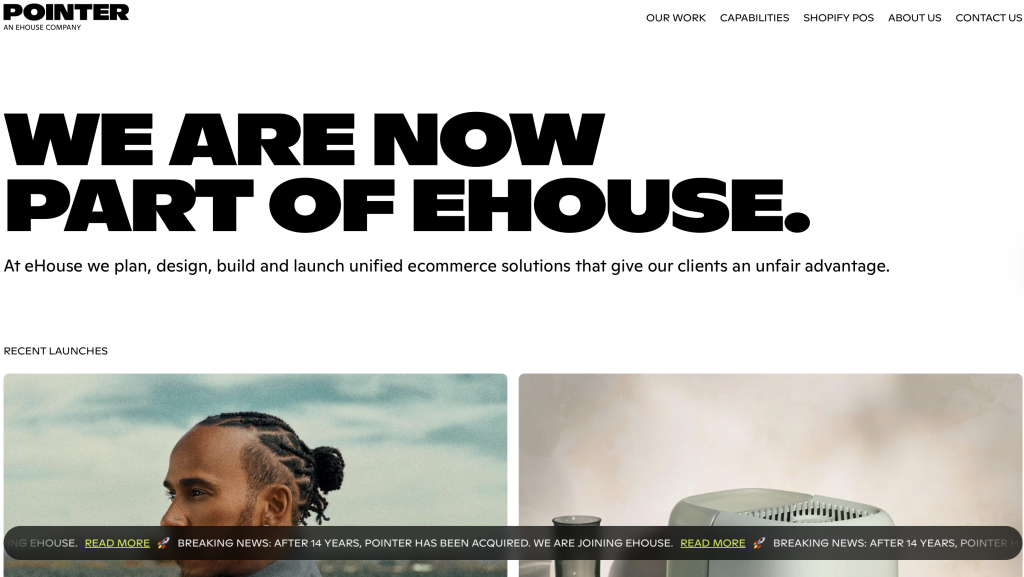pointer shopify development agency