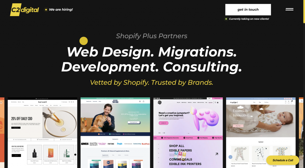 c2 digital Shopify Development agencies