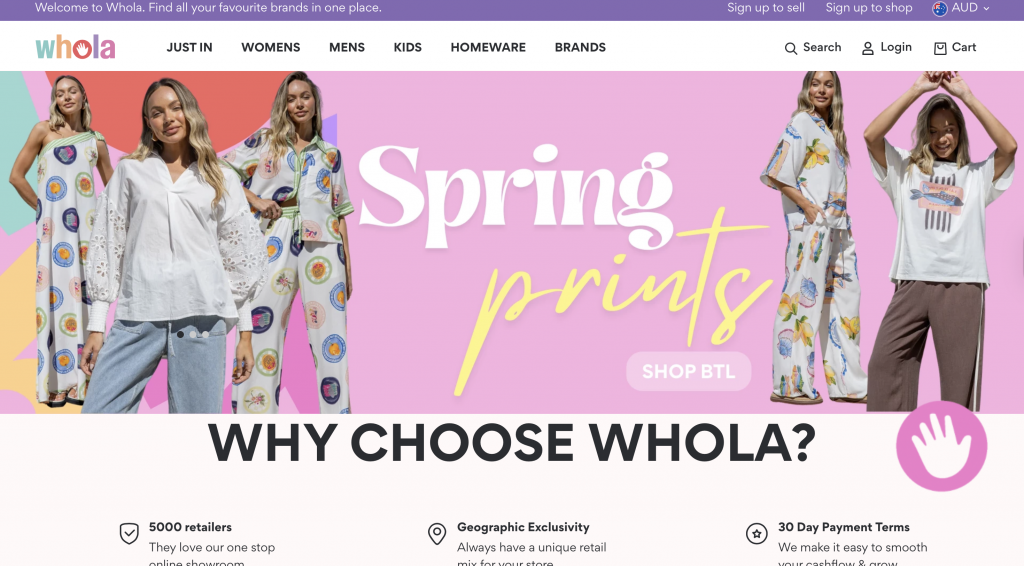 whola wholesale clothing suppliers