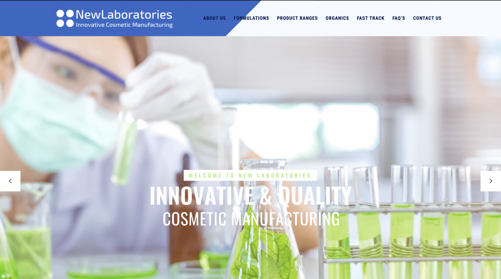 New Laboratories (Australia) Private Label Makeup and Skincare Suppliers