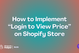 How to Implement Login to View Price functionality on Shopify Store