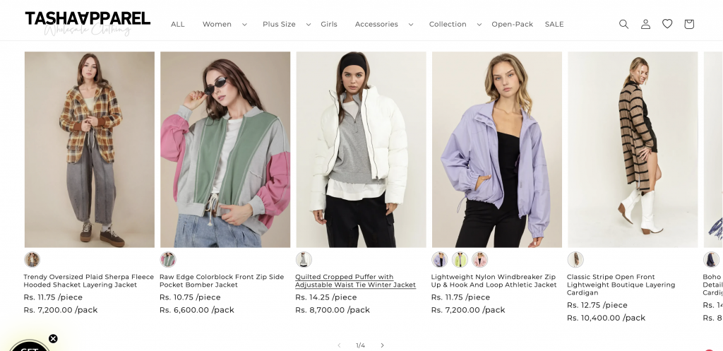 Tasha apparel wholesale clothing suppliers