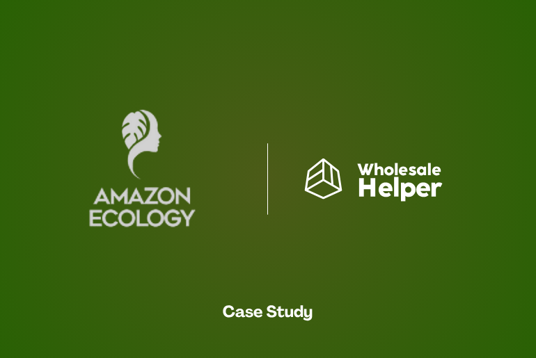 Amazon Ecology Shopify Wholesale case study by Wholesale Helper