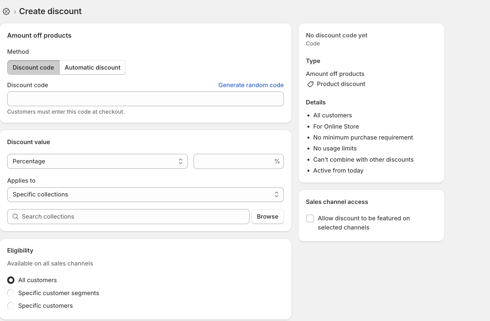 volume discount on shopify store step 5