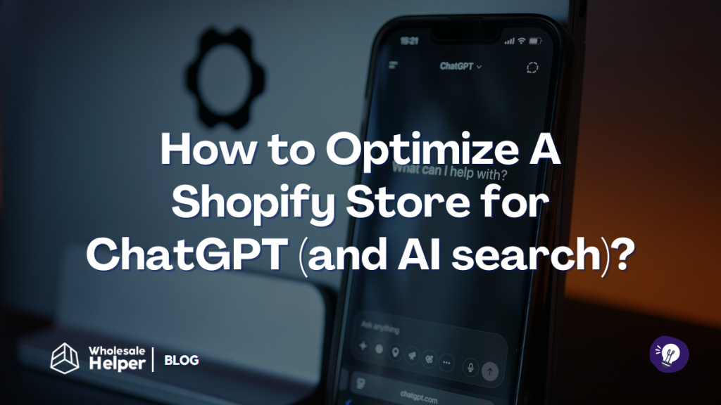 ptimize A Shopify Store for ChatGPT (and AI search)