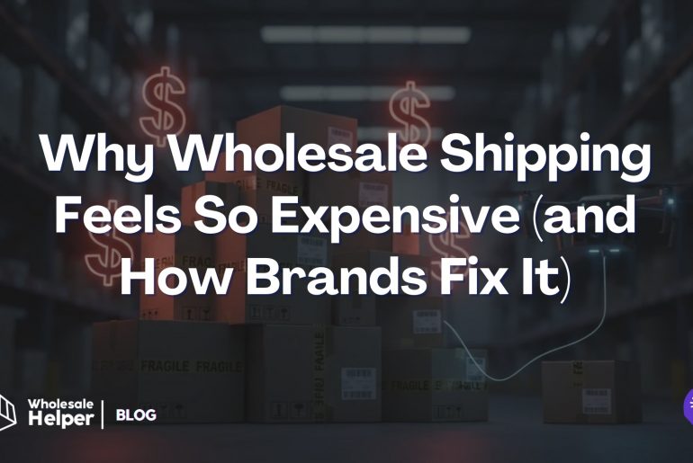wholesale shipping feels so expensive