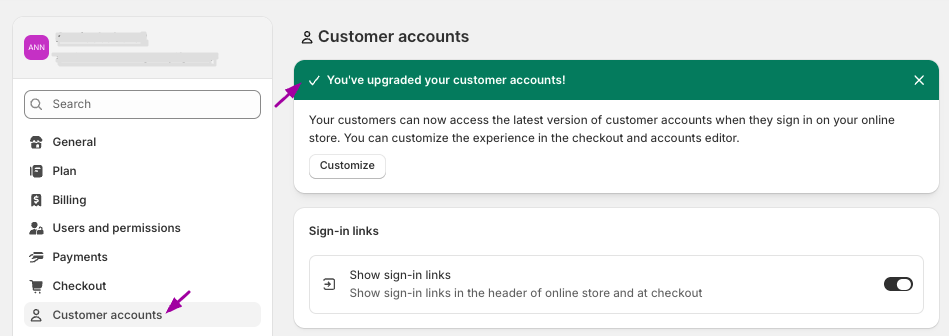 New customer accounts upgrade to create a Shopify Stockist Account form