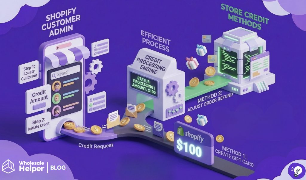 store credits in Shopify