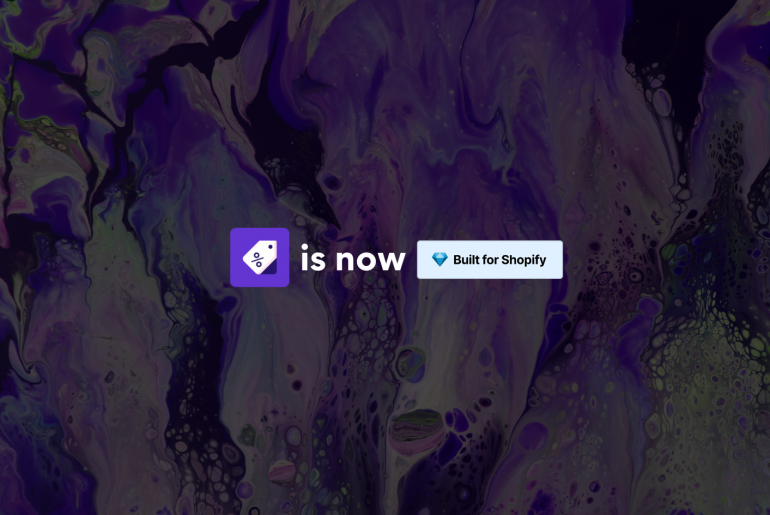 Wholesale Pricing Discount B2B just got a Built for Shopify badge