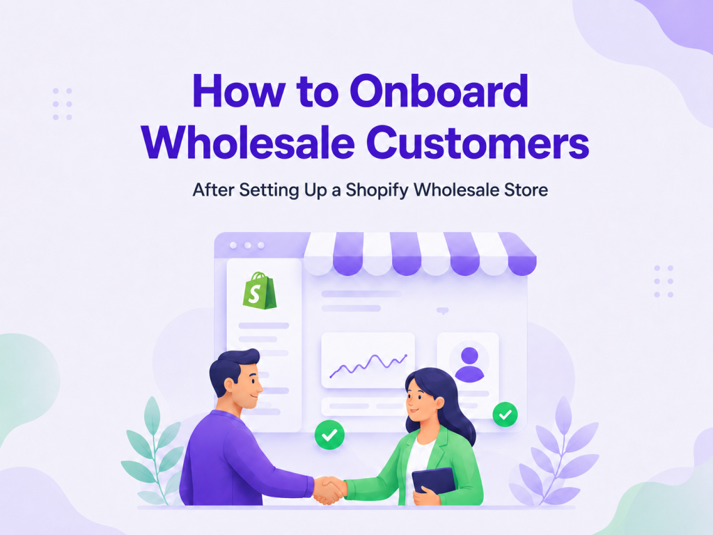 How to Onboard Wholesale Customers After Setting Up a Shopify Wholesale Store