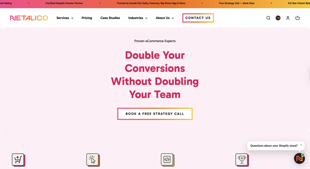 Netalico shopify development agency