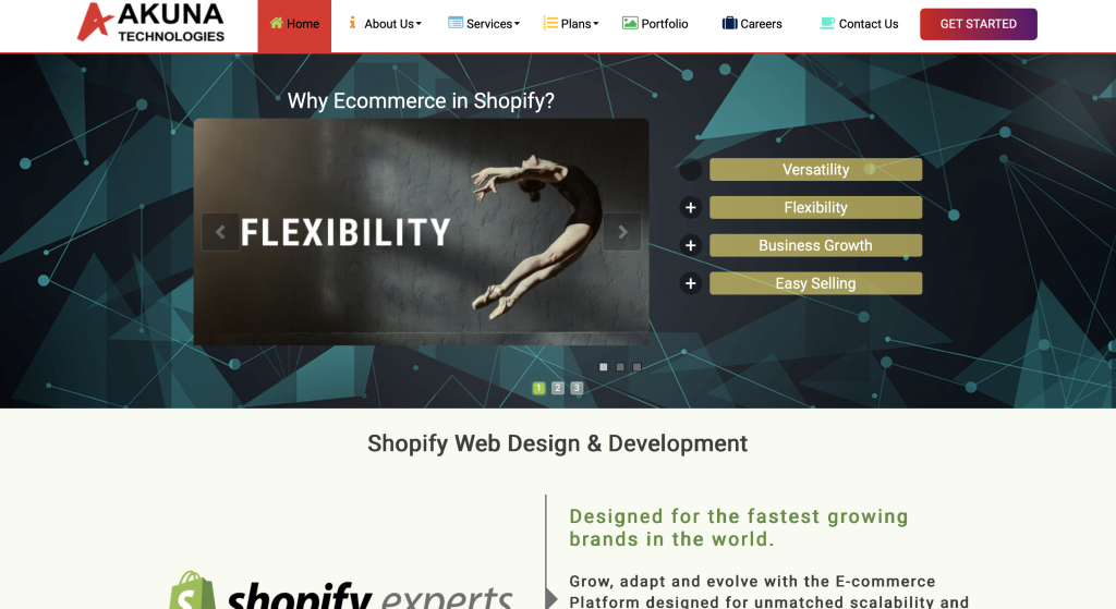 akuna technologies shopify development agency