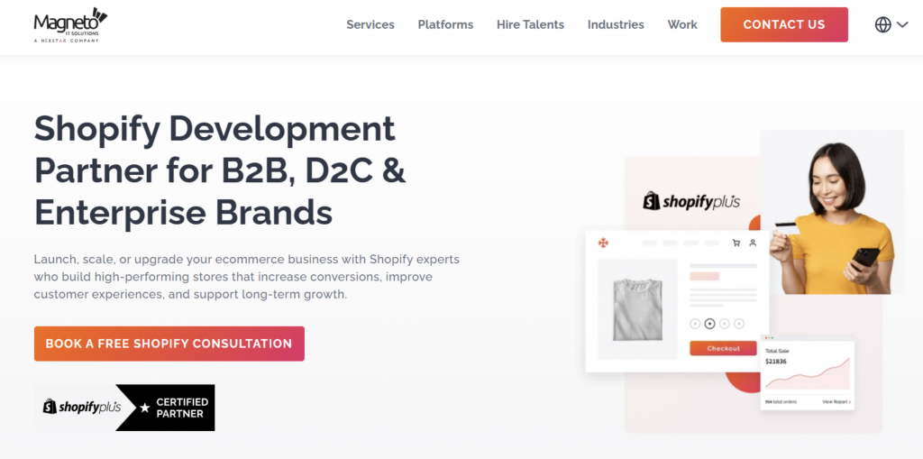 Magneto IT Solutions Shopify Development Agency