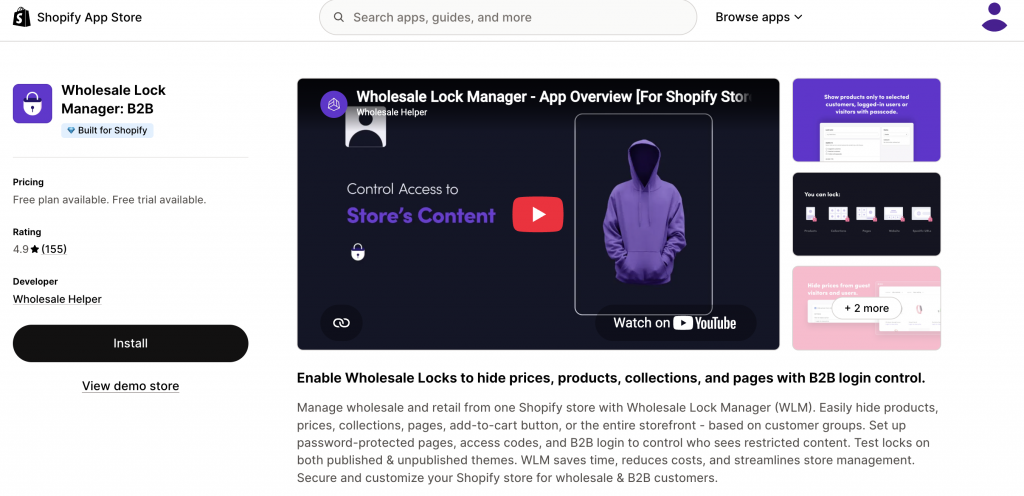 locksmith vs wholesale lock manager b2b app