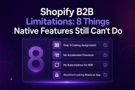 Shopify B2B Limitations