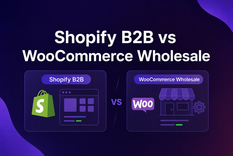 Shopify b2b vs woocommerce wholesale